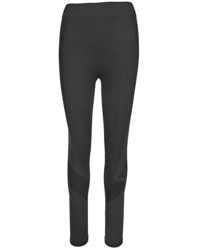 Y-3 Classic Seamless Knit Tights - Gray