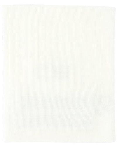 Maison Margiela Knitted Scarf - White