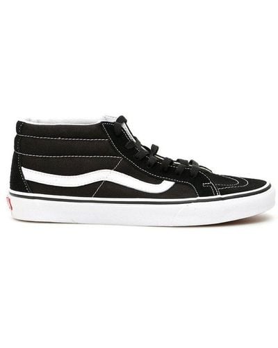Vans Sk8-mid Reissue Lace-up Sneakers - Black