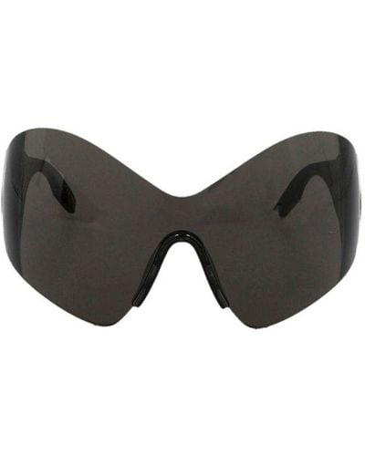 Balenciaga 'mask Butterfly' Sunglasses - Grey