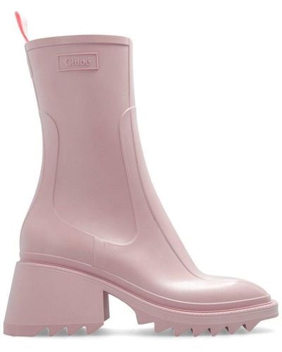 Chloé "betty" Rainboots - Pink