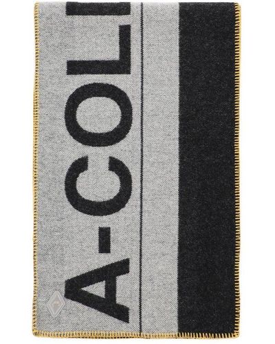 A_COLD_WALL* A Cold Wall Maxi Logo Scarf - Gray