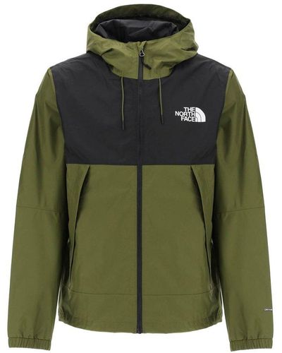 The North Face New Mountain Q Windbreaker Jacket - Green