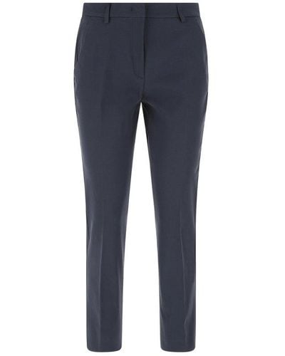 Weekend by Maxmara Vite Tailored Trousers - Blue