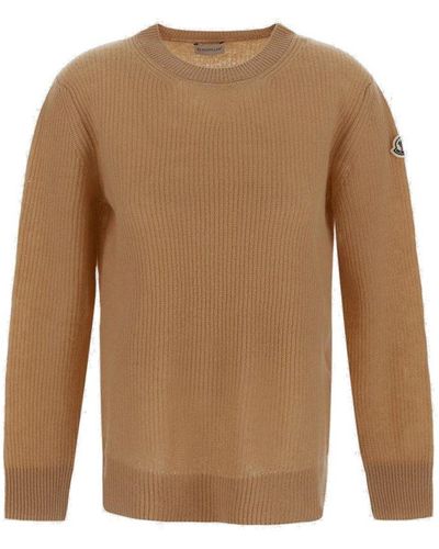 Moncler Knit Sweater - Brown