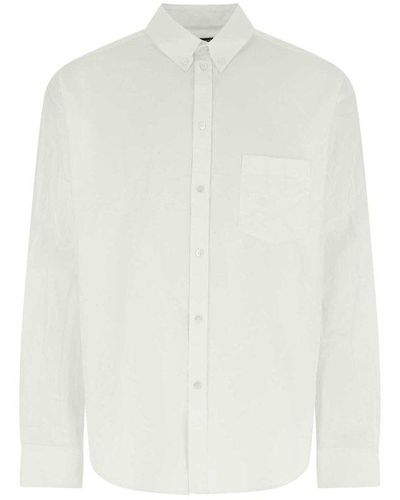 Balenciaga Button-up Shirt - White