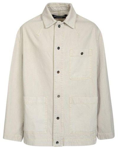 Jacquemus Denim Workwear Jacket - Natural