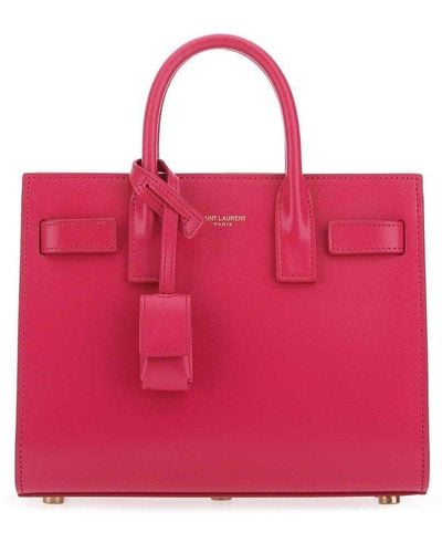 Saint Laurent Sac De Jour Top Handle Bag - Pink