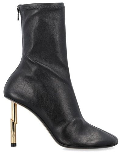 Lanvin Sequence Ankle Boots - Black