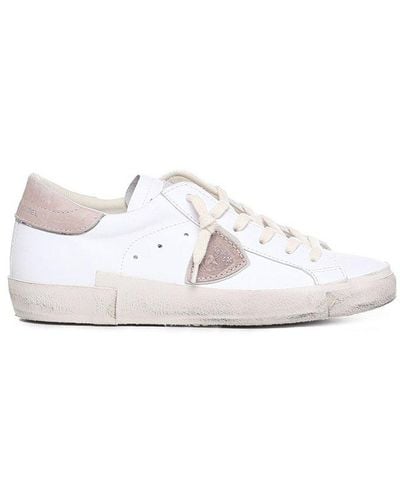 Philippe Model Prsx Lace-up Trainers - White