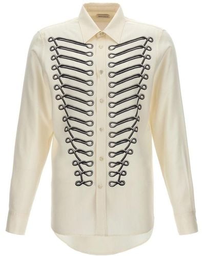 Alexander McQueen Alamari Print Shirt Shirt, Blouse - White