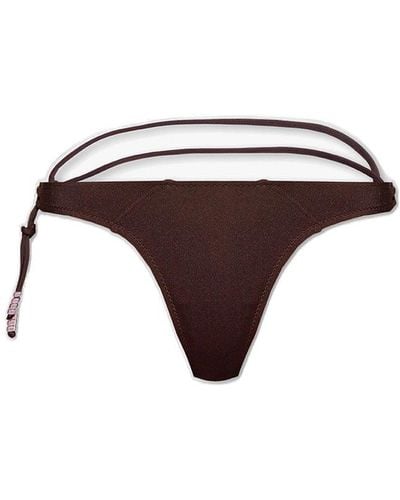 Jacquemus Barco Swimsuit Bottom - Brown