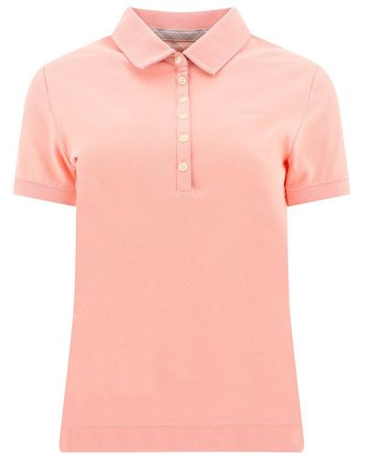 Barbour "portsdown" Polo Shirt - Pink