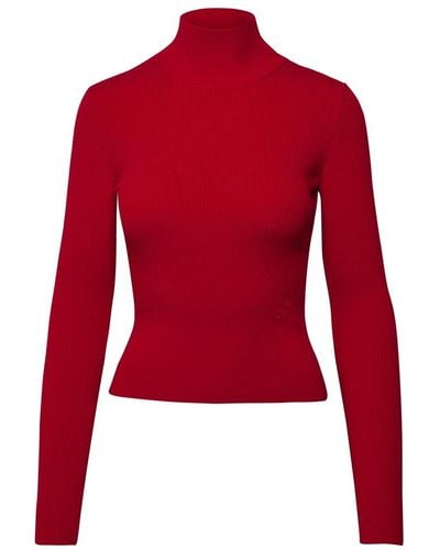 Patou Merino Blend Sweater - Red