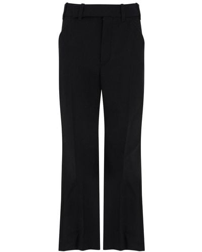 Chloé Wide-leg Tailored Trousers - Black