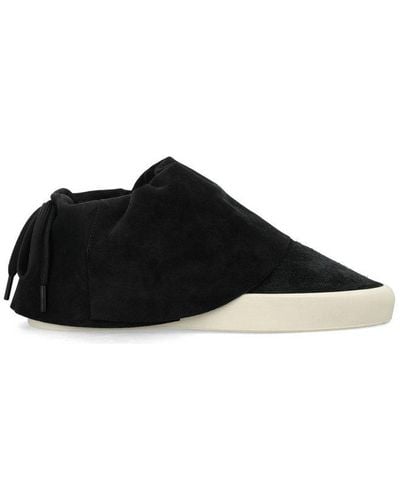 Fear Of God Moc Low Round-toe Trainers - Black