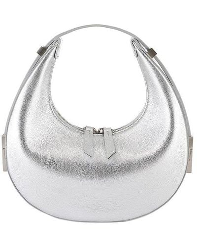 OSOI Metallic Toni Zipped Shoulder Bag