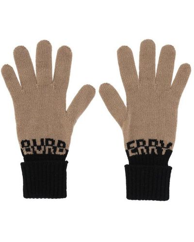 burberry fingerless gloves