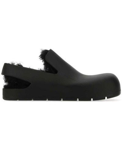 Bottega Veneta Puddle Slingback Sandals - Black