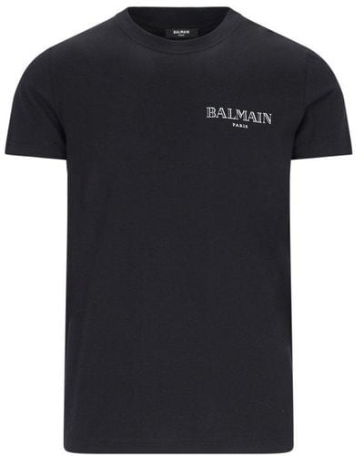 Balmain Vintage Short-sleeved T-shirt - Black