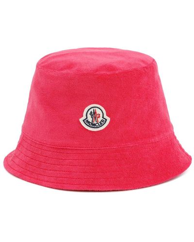 Moncler Bucket Hat - Pink