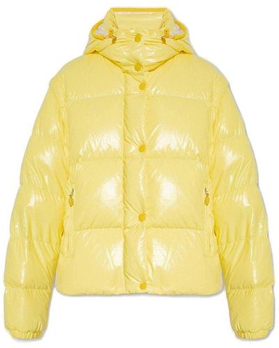 Moncler Yellow 'mauleon' Jacket