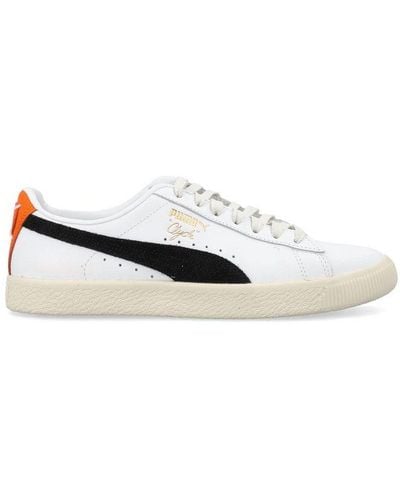 PUMA Clyde Base Lace-up Trainers - White