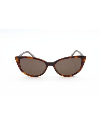 Jimmy Choo Nadia Cat-eye Frame Sunglasses - Brown