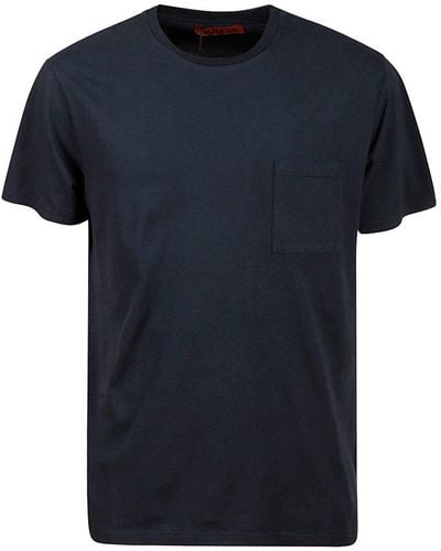 Barena Chest Patch-pocket Detailed Crewneck T-shirt - Black
