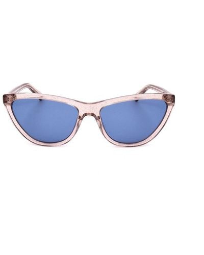 Love Moschino Cat-eye Frame Sunglasses - Blue