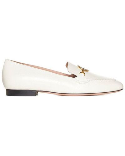 Bally Obrien Round-toe Loafers - White