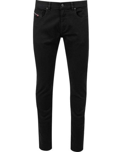 DIESEL D-strukt Slim-fit Jeans - Black