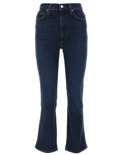 Agolde High-waisted Flared Jeans - Blue