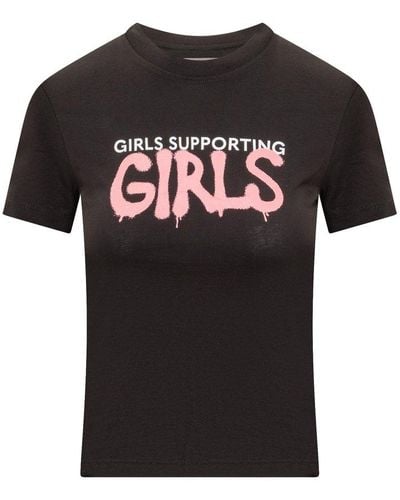 Chiara Ferragni Girls T-Shirt - Black