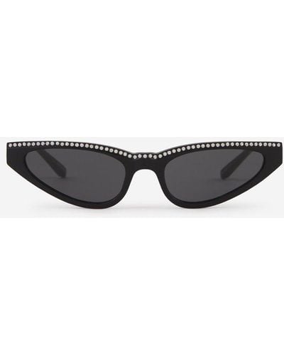 Linda Farrow Magda Butrym Cat-eye Frame Sunglasses - Grey