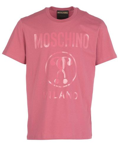 Moschino T-shirts And Polos Fuchsia - Pink
