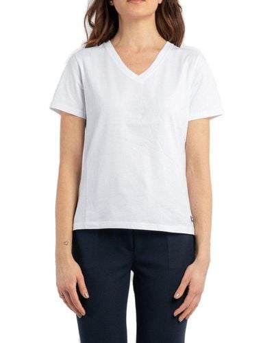 Woolrich V-neck T-shirt - White