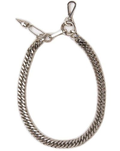 Alexander McQueen Chained Bracelet - Metallic