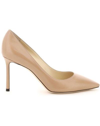Jimmy Choo Romy 85 Court Shoes - Pink