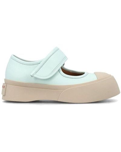 Marni Pablo Touch Strap Low Top Sneakers - Blue