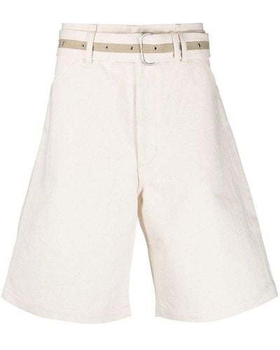 Jil Sander Denim Shorts - White