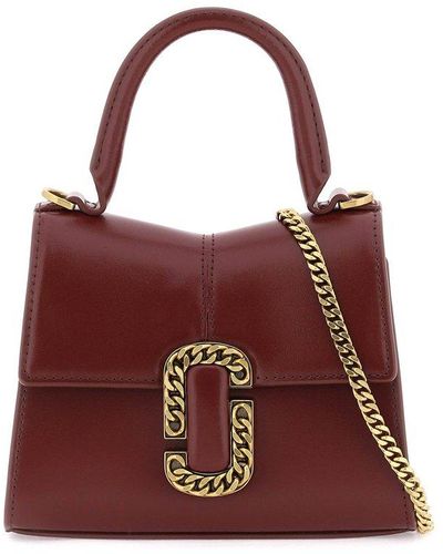Marc Jacobs The Mini Top Handle Bag - Red
