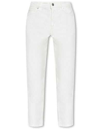 Zadig & Voltaire ‘Mamma’ Jeans With Straight Legs - White
