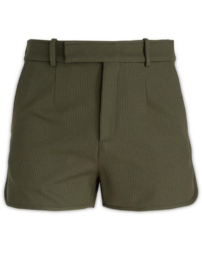 Dior Cropped Shorts - Green