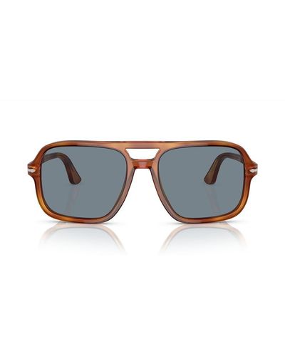Persol Square Frame Sunglasses - Blue