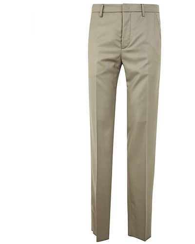 Etro Flat Front Trouser Clothing - Natural