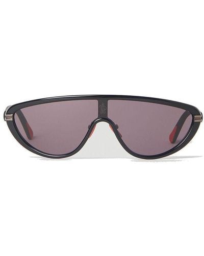 Moncler Shield Frame Sunglasses - Purple