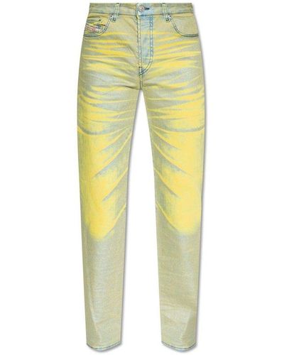 DIESEL ‘1989 D-Mine-S’ Slim Fit Jeans - Yellow