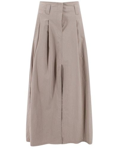 Brunello Cucinelli Skirt - Gray