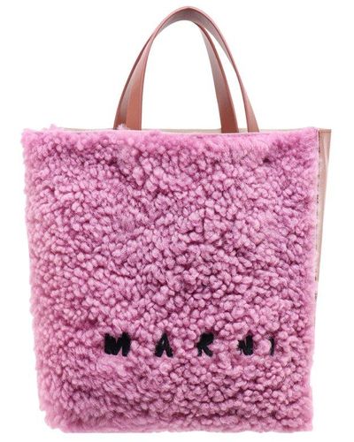 Marni Museo Handbag - Pink